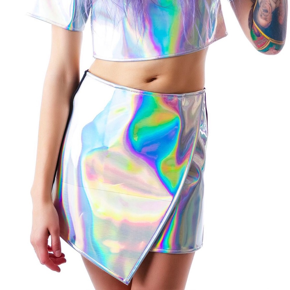 👄UNIF Meta Skirt